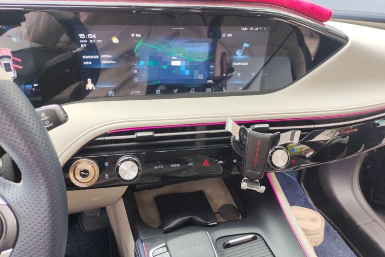 Used Dongfeng Aeolus Huge 2022 Mach Dual-Motor 1.5T MHD Dare-to-Dream Edition Audio And AC Panel