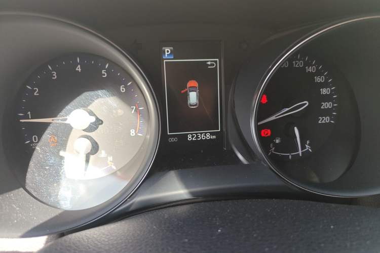 Used Toyota IZOA 2018 2.0L Yichi Version China VI Standard Odometer Close Up