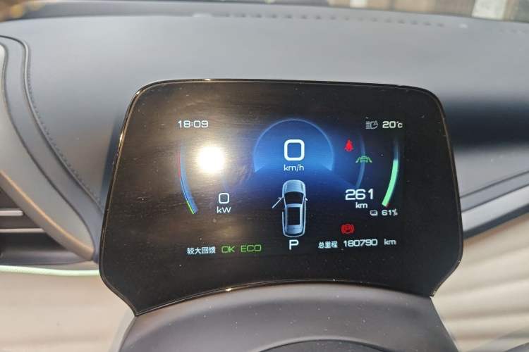 Used BYD Yuan PLUS 2022 430 km Luxury Version Instrument Cluster