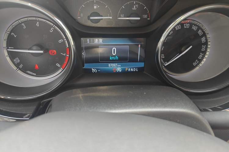 Used Buick Verano 2015 Sedan 15S Automatic Leading Model Odometer Close Up