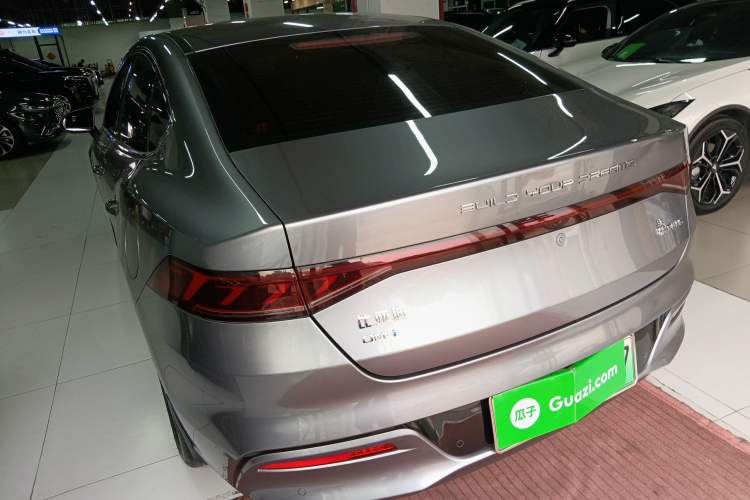 Used BYD Qin PLUS 2021 DM-i 55KM Flagship Model Rear Left 45 Deg