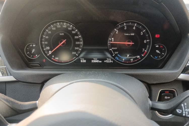 Used BMW 3 Series GT 2019 330i xDrive M Sport Night Edition Odometer Close Up