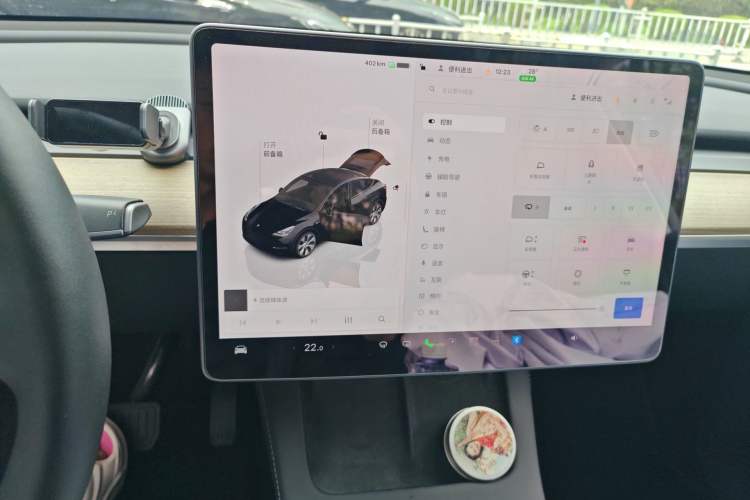 Used Tesla Model Y 2022 Revised Version Rear-Wheel Drive Instrument Cluster