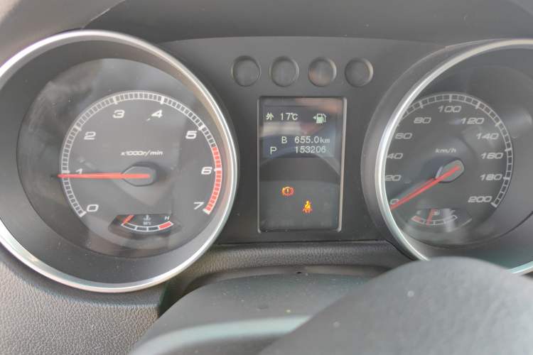 Used BAIC Off-Road BJ40 2016 40L 2.3T Automatic All-Wheel Drive Premium Edition Odometer Close Up