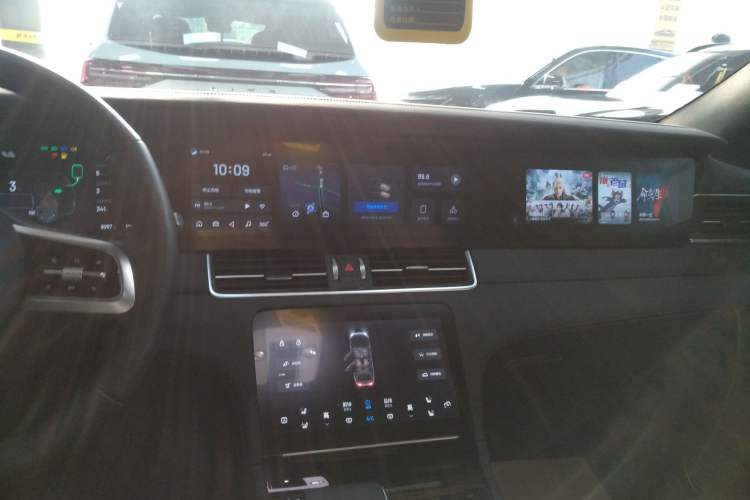 Used Li Auto ONE 2021 Extended-Range 6-Seater Version Audio And AC Panel