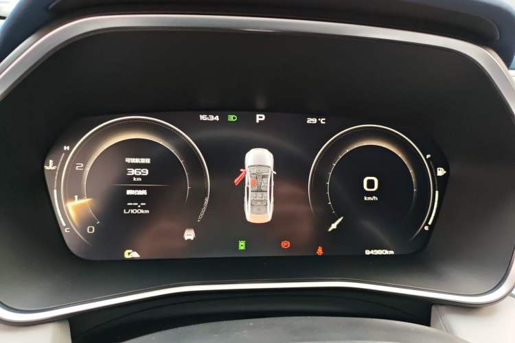 Used Geely Auto Preface 2021 2.0TD Flagship Edition Instrument Cluster