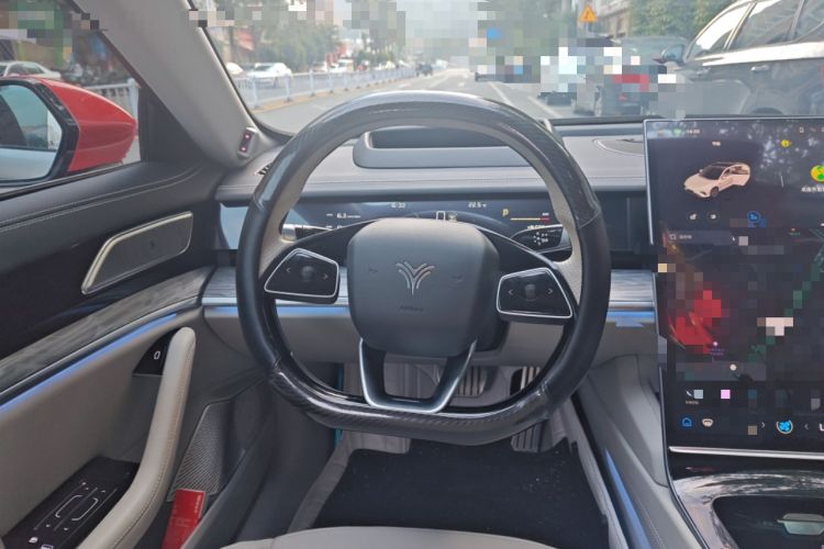 Used NETA S 2022 Pure Electric 715 km Range Rear-Wheel Drive Mid-Range Version Steering Wheel