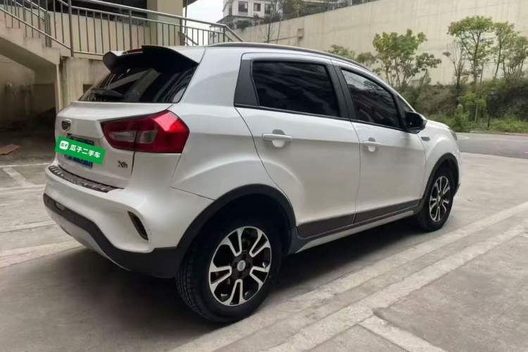 Used Geely Auto Vision X3 2017 1.5L Manual Elite Model Rear Right 45 Deg