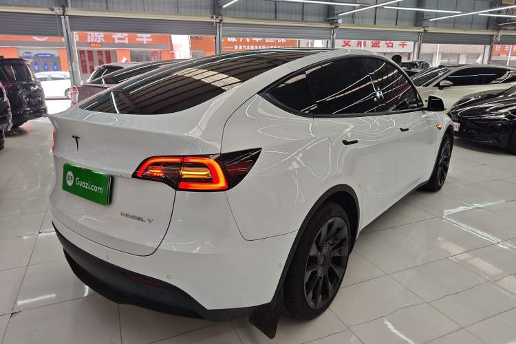 Used Tesla Model Y 2022 Rear-Wheel-Drive Version Rear Right 45 Deg