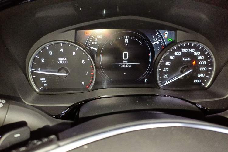 Used Cadillac XT5 2018 28T Four-Wheel Drive Luxury Model Instrument Cluster