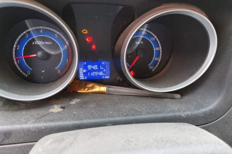 Used CHANGAN KAICHENG Ruixing M60 2020 1.5L Standard Version China VI 6-Seater DAM15KR Odometer Close Up