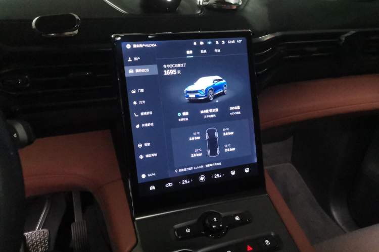 Used Nio EC6 2020 475 km Performance Version Audio And AC Panel