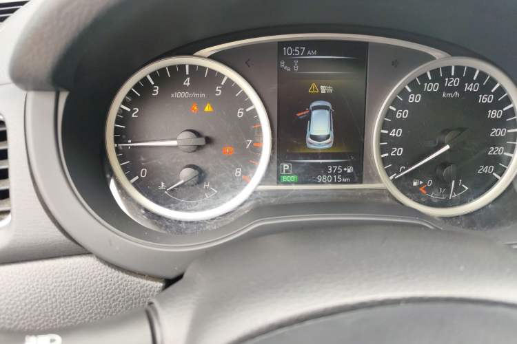 Used Nissan Tiida 2020 1.6L CVT Smart Drive Edition Odometer Close Up