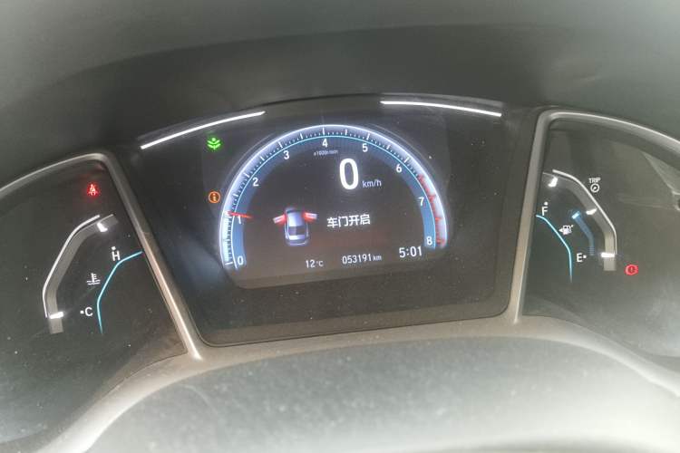 Used Honda Civic 2019 220TURBO Manual Jinkong Edition China V Emission Standard Instrument Cluster