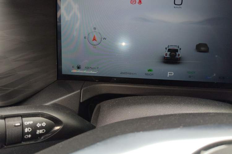 Used Tank 300 New Energy 2024 Hi4-T Odometer Close Up