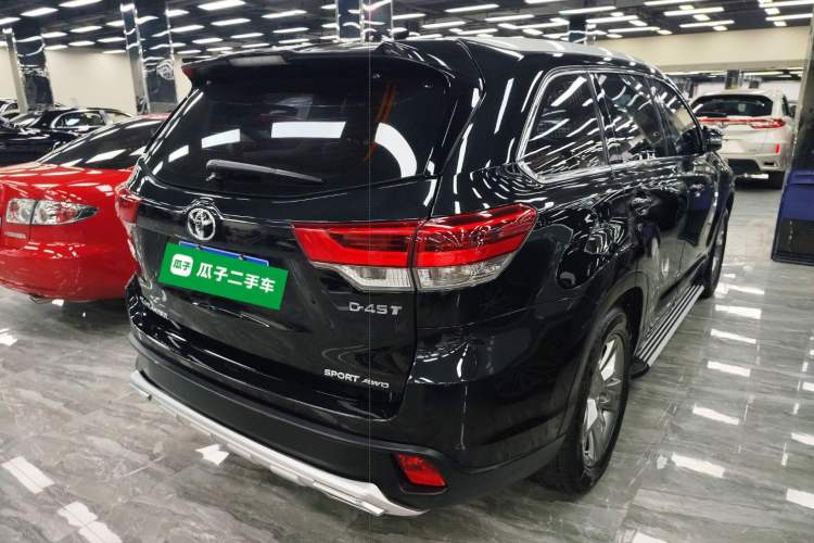 Used Toyota Highlander 2018 2.0T Four-Wheel Drive Prestige Version 7 Seats China VI Standard
