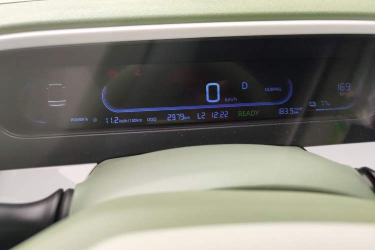 Used Geely Galaxy Panda 2025 210km Panda Rider Odometer Close Up