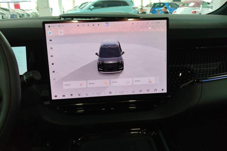 Used Zeekr 009 2024 7-Seater Aisle Version 108 kWh Audio And AC Panel