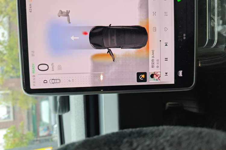 Used Tesla Model 3 2025 Model Revised Long-Range All-Wheel-Drive Version Instrument Cluster