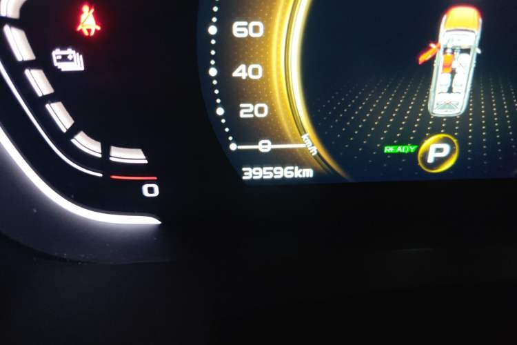 Used Geely Auto Jiajie New Energy 2019 1.5TD PHEV Deluxe Edition Odometer Close Up