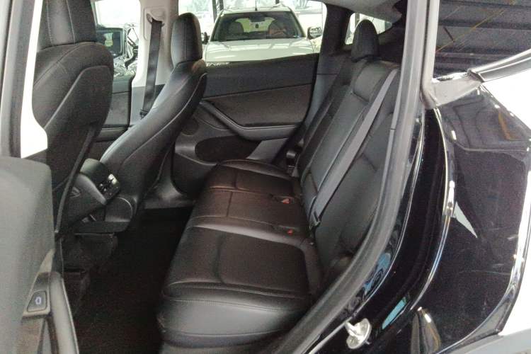 Used Tesla Model Y 2021 Standard Range Rear-Wheel Drive Version Left Rear Seat