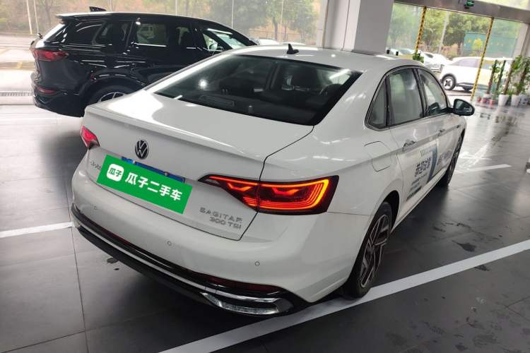 Used Volkswagen Sagitar 2023 300TSI DSG Excellence Edition Rear Right 45 Deg