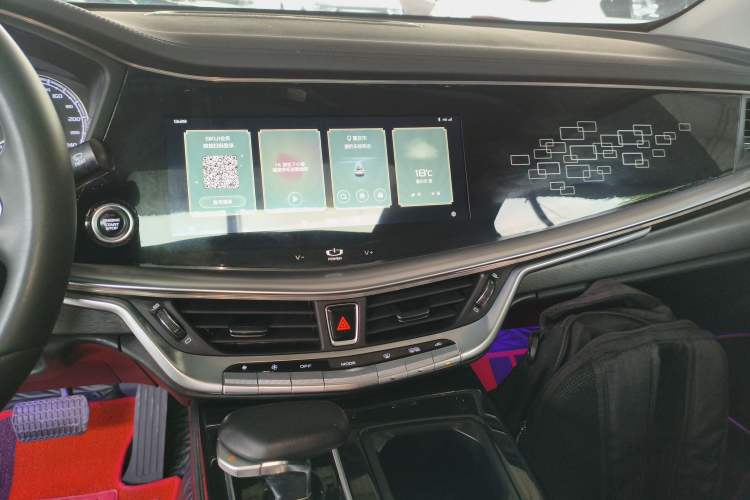 Used Geely Auto Emgrand GT 2021 1.8T Flagship Edition Audio And AC Panel