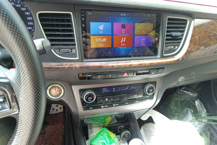 Used Hyundai Mistra 2014 1.8L Automatic Deluxe DLX Model Audio And AC Panel