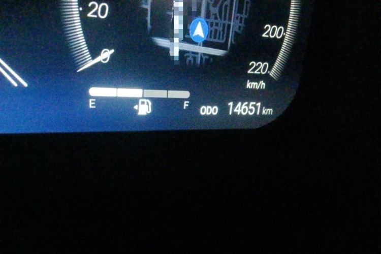 Used Toyota RAV4 2024 2.0L CVT Two-Wheel Drive Fashion Plus Edition Odometer Close Up