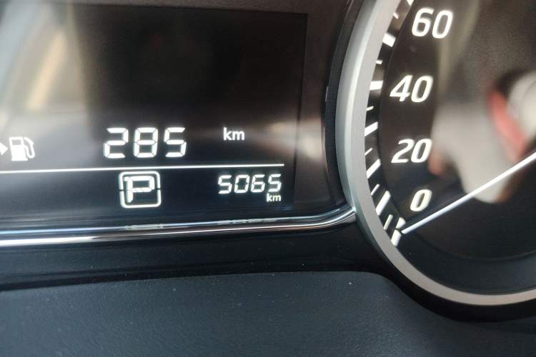 Used Nissan Sylphy 2024 Revised Version Classic 1.6XE CVT Comfort Edition Odometer Close Up