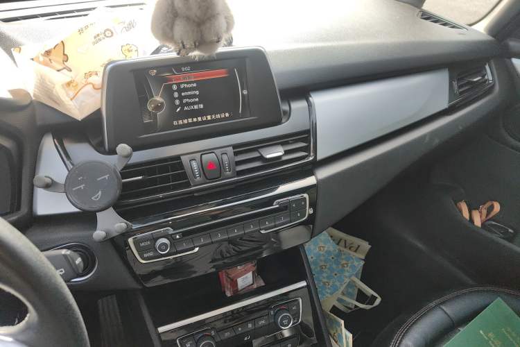 Used BMW 2 Series Active Tourer 2016 218i Leading Model Audio And AC Panel