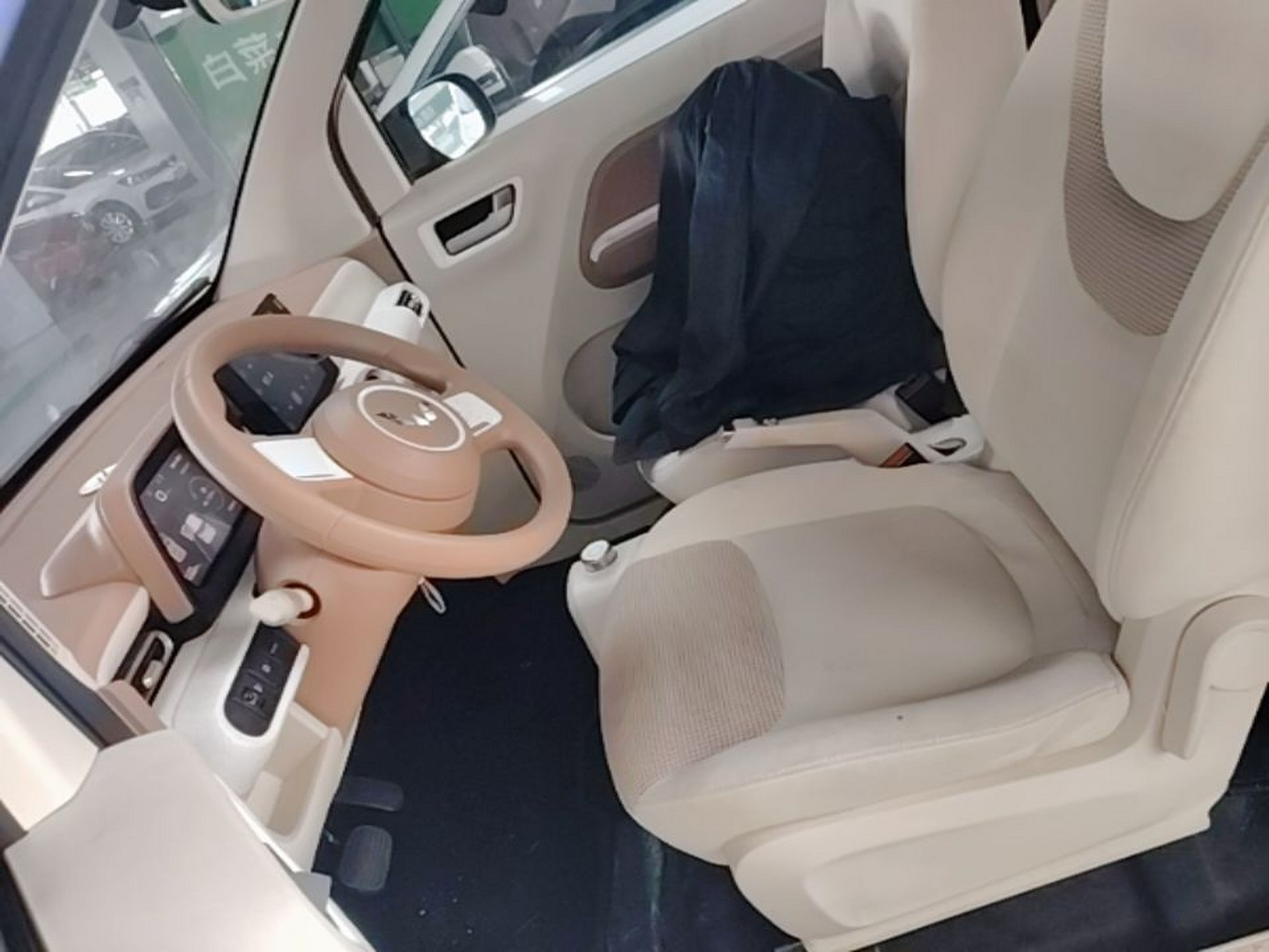 A primeira fila do carro