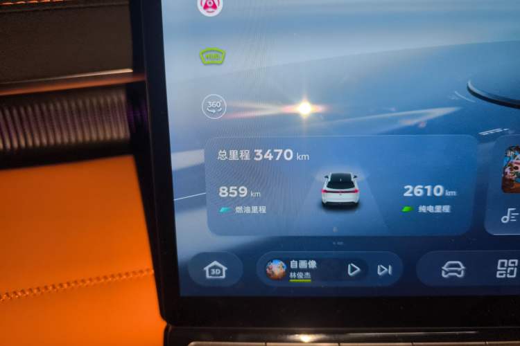 Used Deepal S07 2026 230Ultra with Huawei Qiankun ADS SE Edition Odometer Close Up