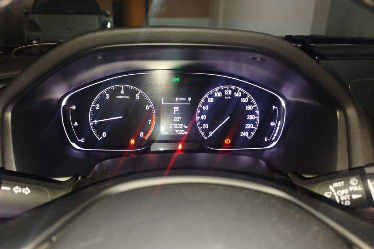 Used Honda Inspire 2019 260TURBO Elegant Edition China VI Emission Standard Instrument Cluster
