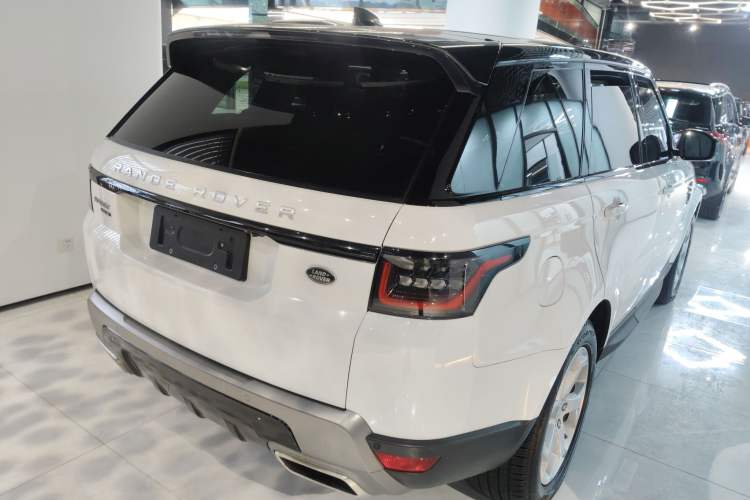 Used Land Rover Range SportNew Energy 2021 P400e SE Rear Right 45 Deg