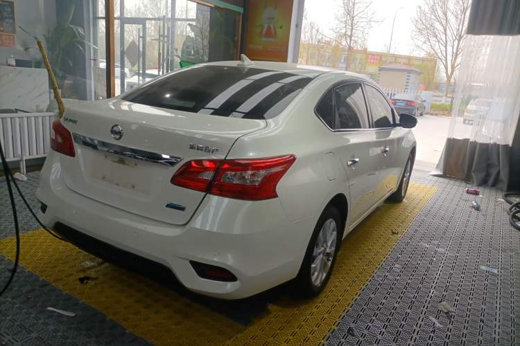 Used Nissan Sylphy 2019 1.6XV CVT Smart Connect Luxury Edition China VI Standard Rear Right 45 Deg