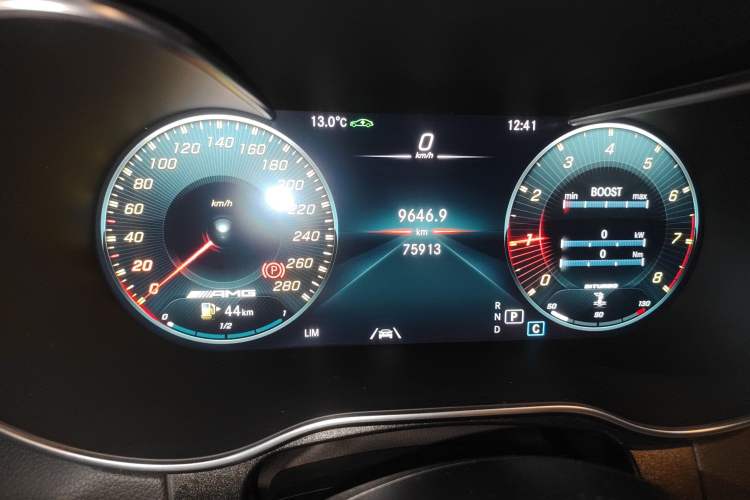 Used Mercedes-Benz GLC Coupe AMG 2020 AMG GLC 43 4MATIC Coupe SUV Instrument Cluster