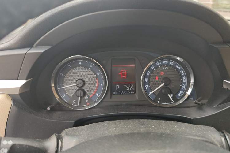 Used Toyota Corolla 2014 1.6L CVT GL-i Leather Edition Instrument Cluster