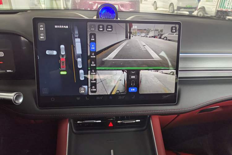 Used Hima AITO M5 2025 Extended-Range Ultra All-Wheel-Drive Version Audio And AC Panel