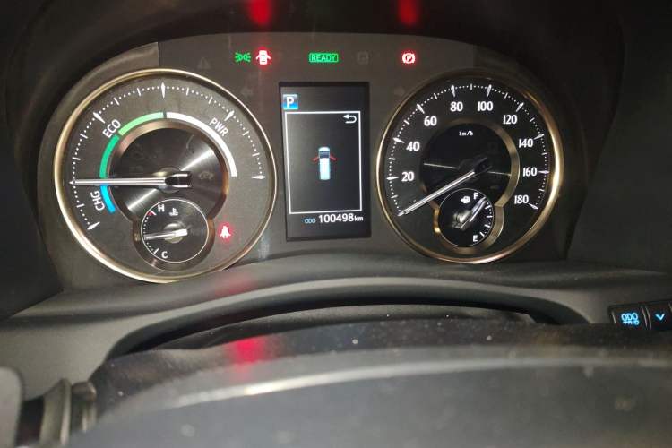 Used Toyota Alphard 2023 Dual-Motor 2.5L Premium Golden Edition Odometer Close Up