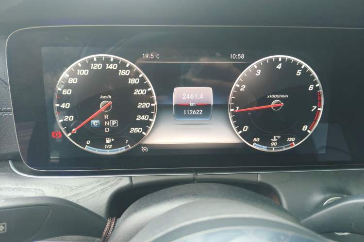 Used Mercedes-Benz E-Class 2019 E 300 L Sporty and Stylish Model Instrument Cluster