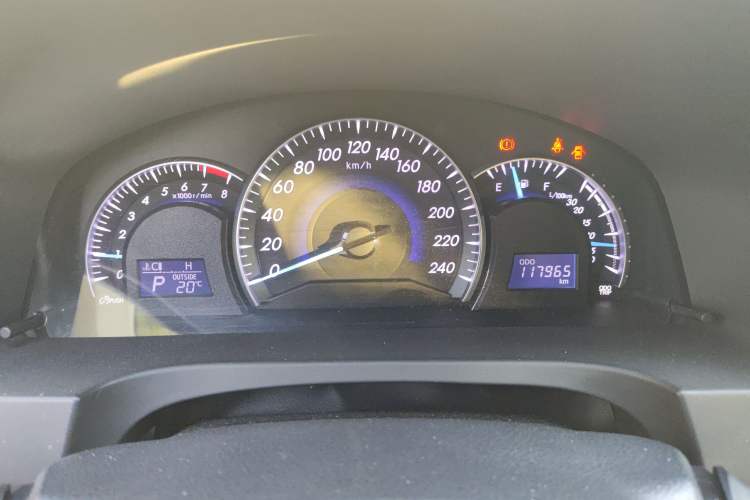 Used Toyota Camry 2016 2.0G 10th Anniversary Luxury Edition Instrument Cluster