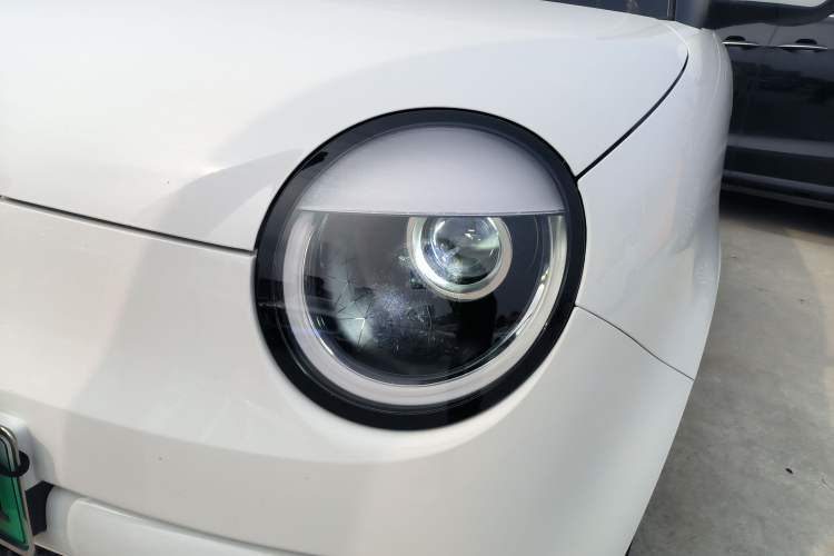 Used CHANGAN NEVO Lumin 2026 Model Treasure Edition 205km Passionate Beige Ningde Left Front Headlight