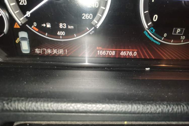 Used BMW 5 Series GT 2010 535i Leading Model Odometer Close Up