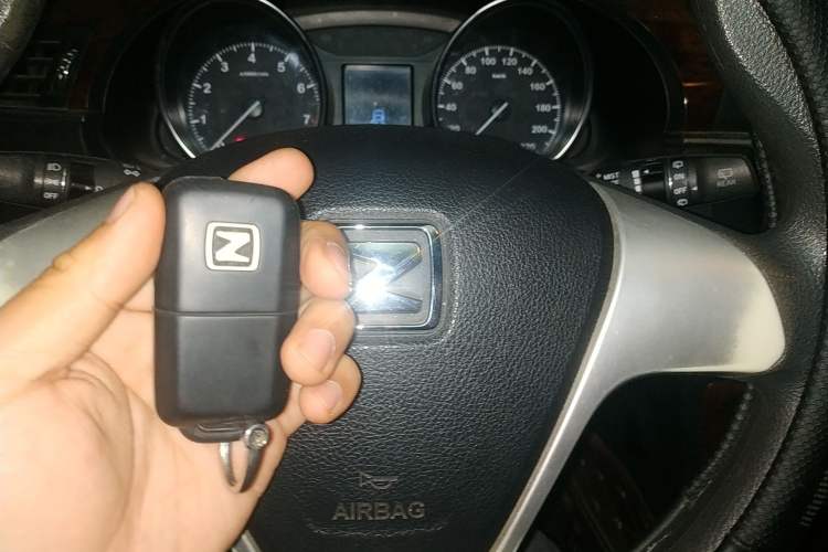 Used Zotye T600 2016 1.5T Manual Elite Edition Vehicle Key