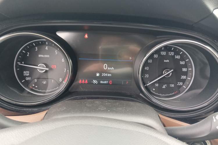 Used Buick Encore GX 2020 20T CVT Two-Wheel Drive Luxury Version Instrument Cluster