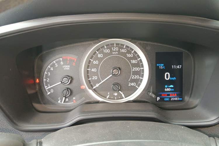 Used Toyota Levin 2022 185T CVT Luxury Edition Instrument Cluster