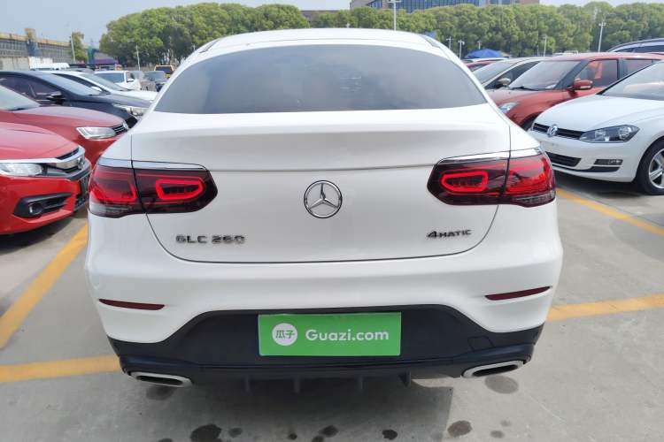 Used Mercedes-Benz GLC Coupe 2020 GLC 260 4MATIC Coupe SUV Rear