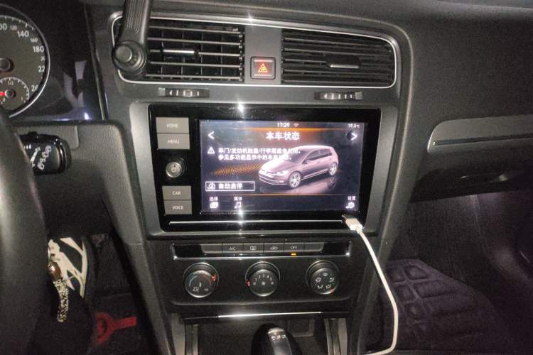 Used Volkswagen Golf 2019 280TSI DSG Comfort Version China V Standard Audio And AC Panel