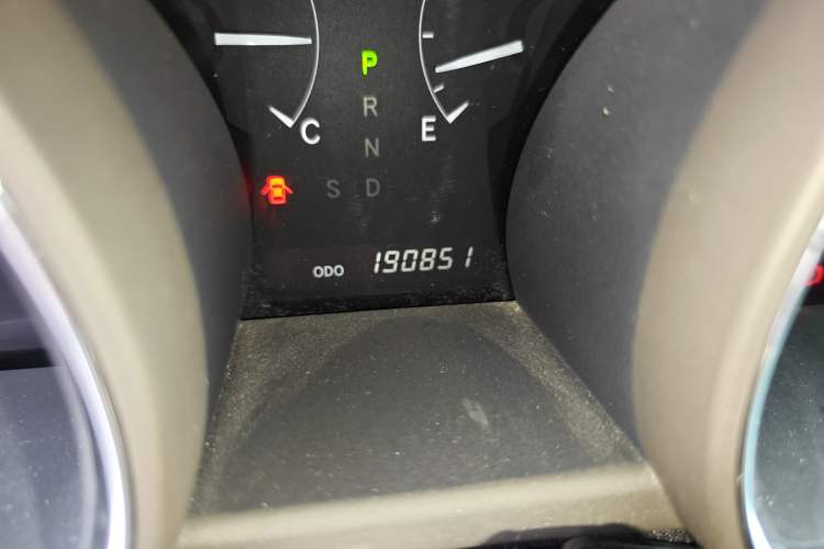 Used Toyota Highlander 2009 3.5L 4x4 7-Seater Luxury Edition Odometer Close Up